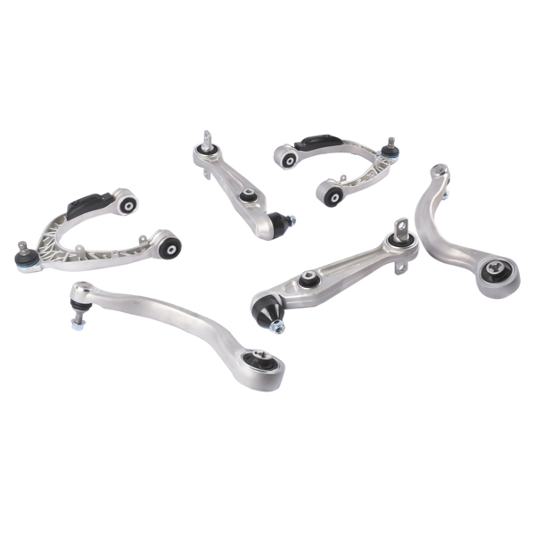 6Pcs Front Upper Lower Control Arms with Ball Joint Kit Fit for Tesla Model 3 BATTERY EV (EV/BEV) 2017-2021 1044321-00-G 1044326-00-G 1044359-00-A-2