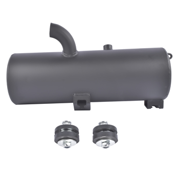 排气管 Black Exhaust Muffler for Polaris Sportsman 400 450 500 570 Forest 500 570 1261042-029 1261042-489