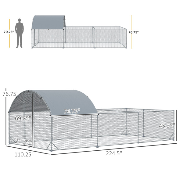 Chicken Coop  ( Amazon Shipping)（Prohibited by WalMart）-2