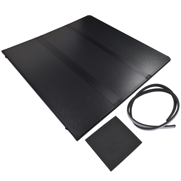 尾箱盖 5.5FT Tri-fold Hard Truck Bed Tonneau Cover for Ford F150 F-150 2009-2014 3-Fold-2