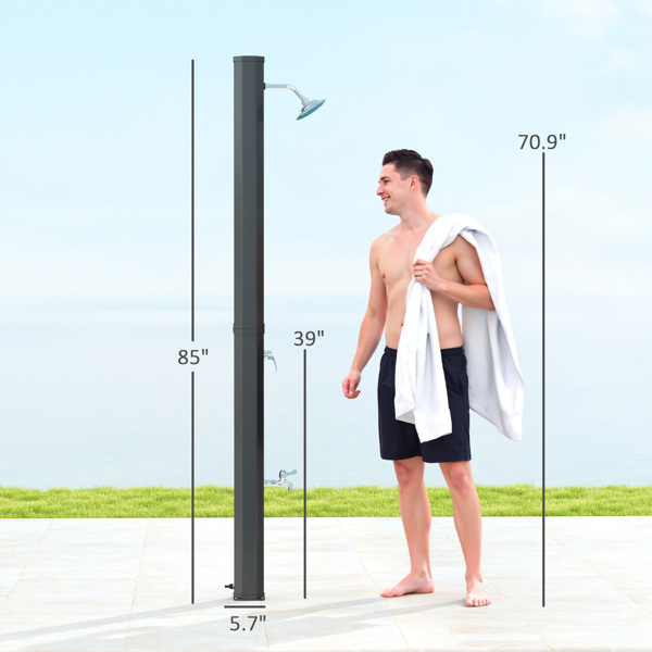 Solar heated shower( Amazon Shipping)（Prohibited by WalMart）-2