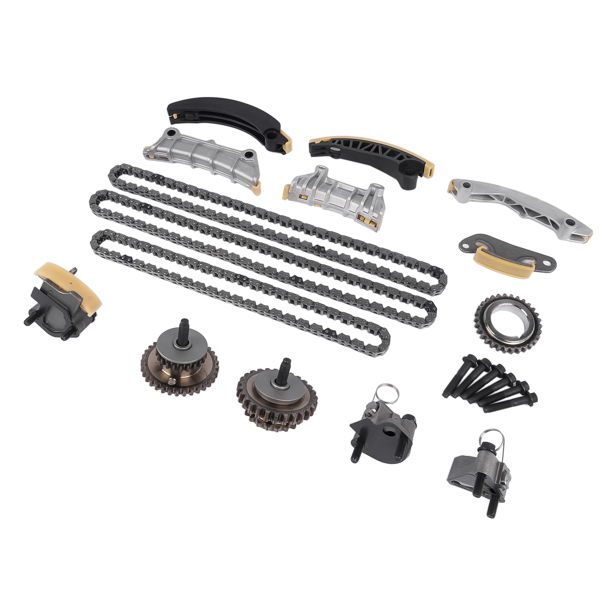 Engine Timing Chain Kit Fits for Buick Allure Cadillac ATS SRX Chevy Caprice Impala 2007-2022 12633452 12623514-4