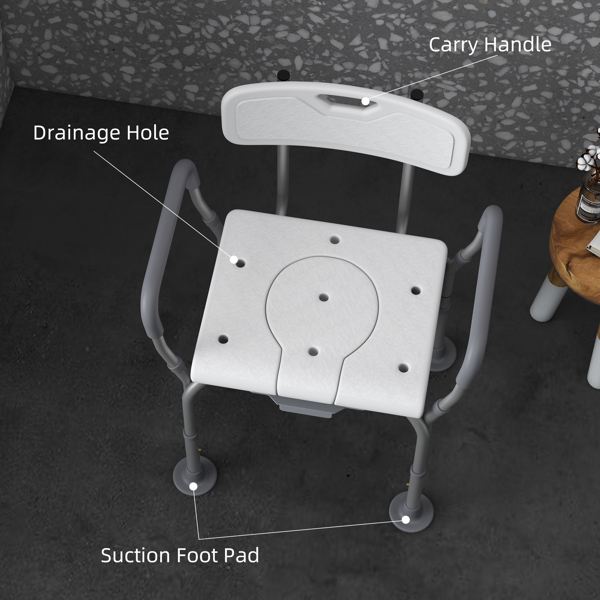  Accessibility Commode Wheelchair-6