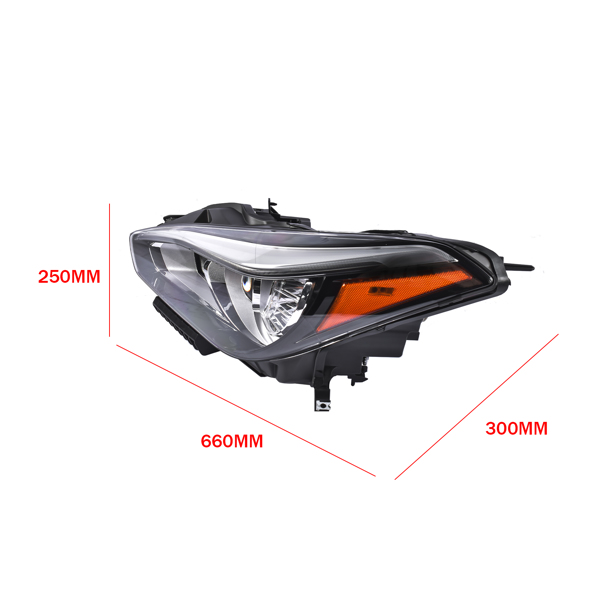 Front Left Driver Side Non AFS Full LED Headlight Assembly Fits for INFINITI Q70 Q70L 3.7L V6 5.6L V8 2015-2019 26060-4AP0A-2