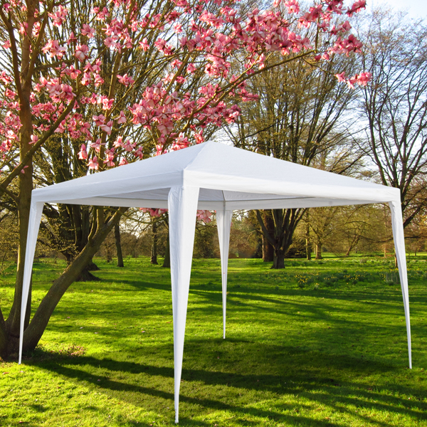 3 x 3m Waterproof Tent with Spiral Tubes White-15