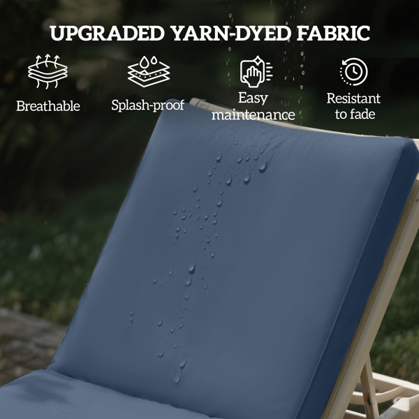 Set of 4 Outdoor Chair Cushion-4