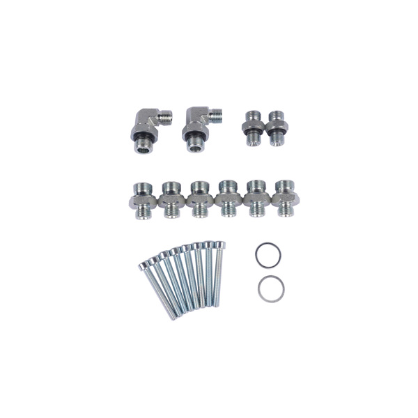 2 Three Way Diverter Valves w/ Quick Connects Replacement for 1-2 ton Chinese Mini Excavator-8