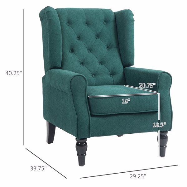 Wingback Accent Chair-3