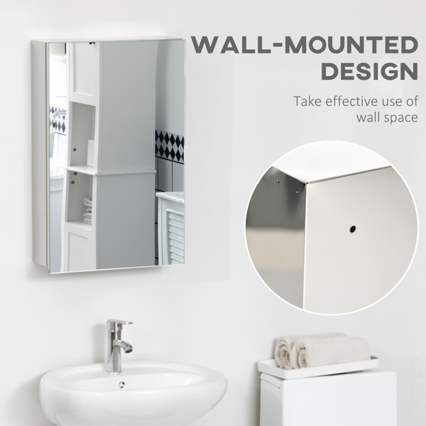Bathroom Cabinet with Mirror ( Amazon Shipping)（Prohibited by WalMart）-6