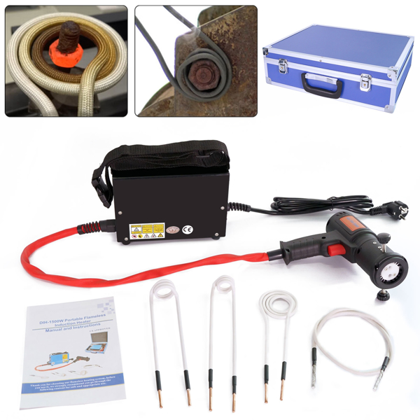 Magnetic Heater Set Bolt Remover Flameless Heat Tool 4 Soft Coil 15017-10