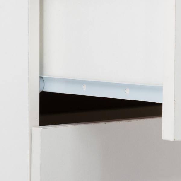 Modern Simple 4-Drawer Dresser White-15