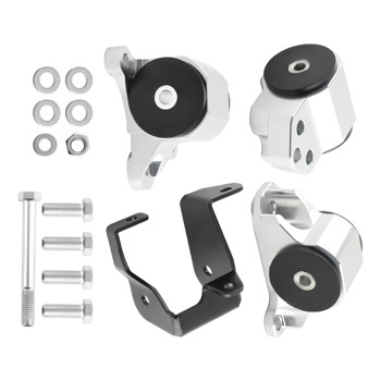 Billet 3 Bolt Engine Swap Mount Kit Fit for Honda Civic EK 1996-2000 D15 D16 B16 B18 B-Series， D-Series