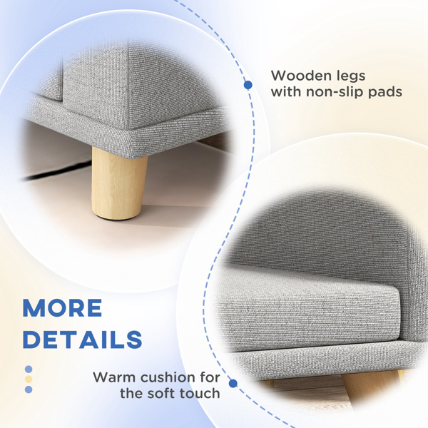 Dog Bed/ Rattan Pet Sofa ( Amazon Shipping)（Prohibited by WalMart）-5