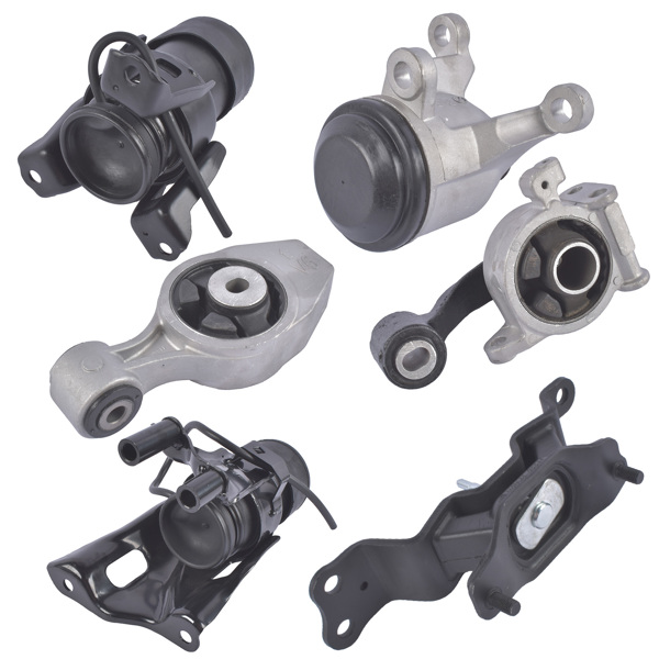 6Pcs Engine Mounts and Transmission Mount Set Fit for Infiniti JX35 QX60 Nissan Murano 3.5L V6 2013-2020 AWD Auto Trans-2