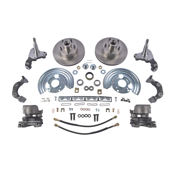 Front Disc Brake Conversion Kit Replacement for 1962-1972 B & E Body Replacement for Dodge Replacement for Plymouth DBK6272-1