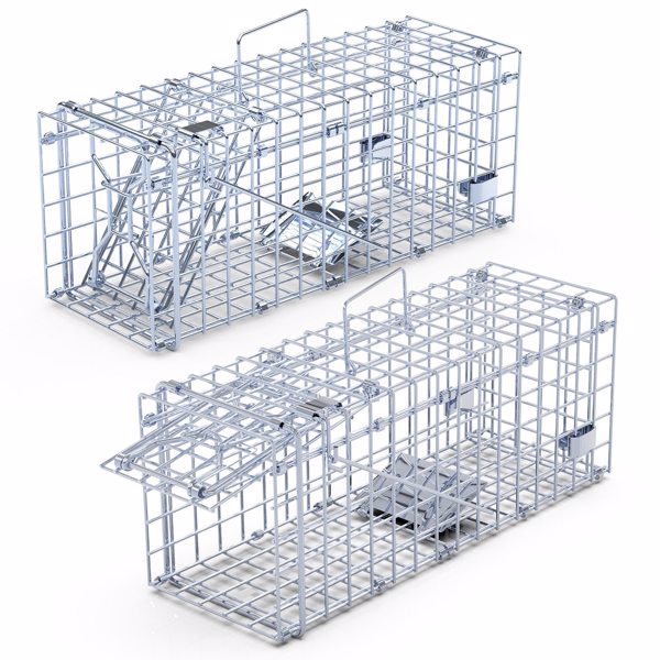 2-Pack Humane Mouse Traps – Instant-Lock One-Way Door, 2 mm Galvanized Metal, Safe for Kids & Pets, Indoor/Outdoor Reusable Catcher, Easy-Set & Release-11