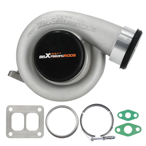 GT45 T4 V-Band 1.05 A/R 88MM Huge 600+HPS Boost Upgrade Racing Turbo Charger Fit for All 4.0L-6.0L Engine-2