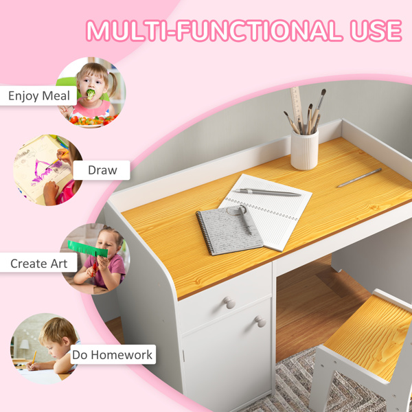 Kids Desk and Chair Set-4