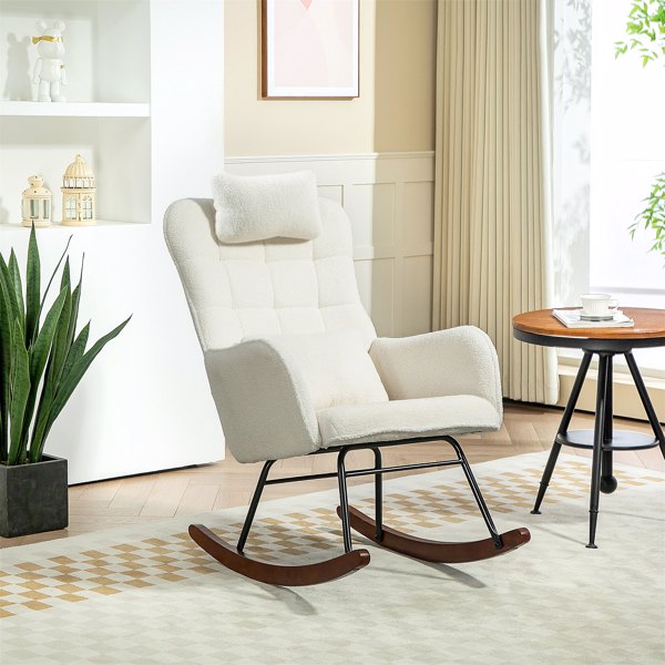 Rocking Chair ( Amazon Shipping)（Prohibited by WalMart）-1