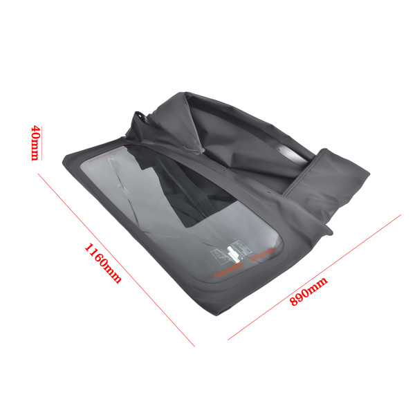 软顶敞篷 Black Convertible Soft Top for Mazda MX-5 Miata 2006-2014 W/ Heated Glass Window 10-18-MX5-011 MAZ064545-8