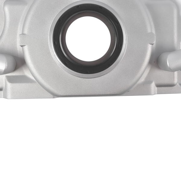 Timing Cover w/ 10AN Turbo Oil Drain Fittings Fit for LS Gen 3 4.8L 5.3L 5.7L 6.0L-7