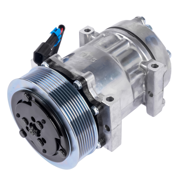 A/C Compressor Replacement for 2006-2007 Volvo VNL VNM Base L6 20501067 4493SAN ABPN83304554 5385 4286U1-3