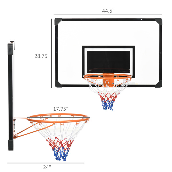 Wall Mounted Basketball Hoop（Prohibited by WalMart）-2
