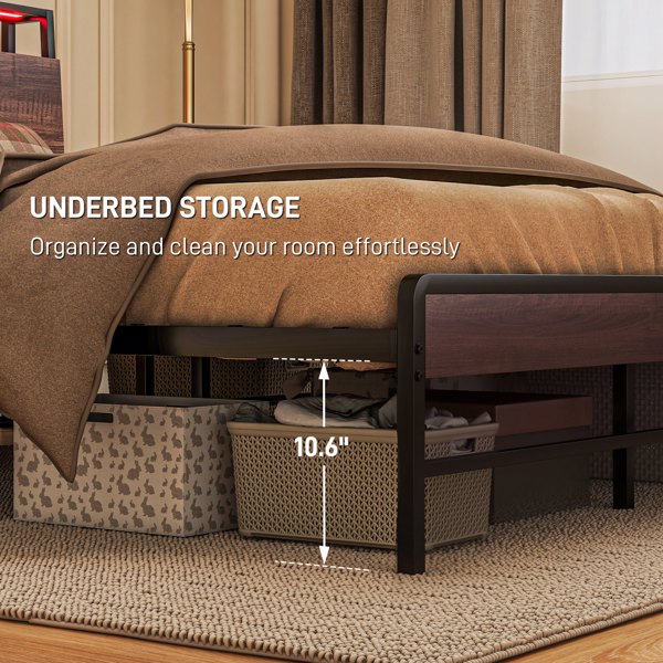 Metal Bed Frame-7