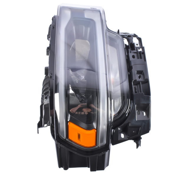 Right Passenger Side LED Headlight w/ Black Reflector Replacement for Ram 2500 3500 6.4L 68360178AD-4