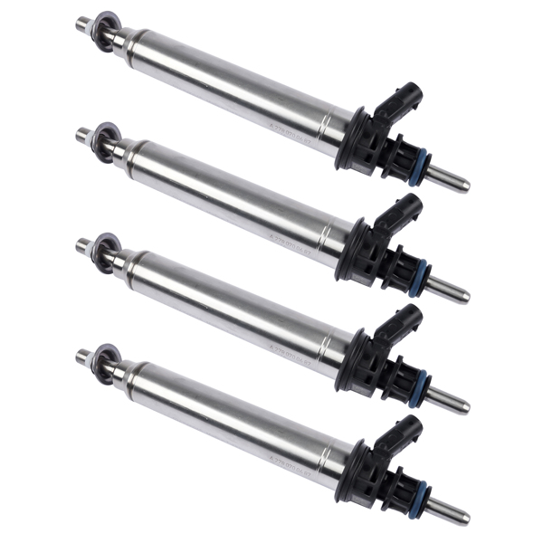 Set of 4 Fuel Injectors Fit for Mercedes C350 ML350 ML63 E350 E63 S63 AMG GL450 GL550 SLK350 SL550 CLS550 2011-2017 2780700687 0261500065 -2