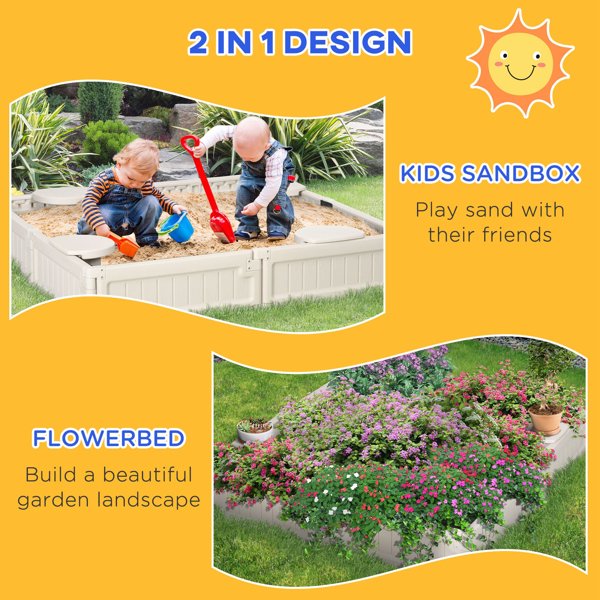 Kids Sandbox with Cover ( Amazon Shipping)（Prohibited by WalMart）-7