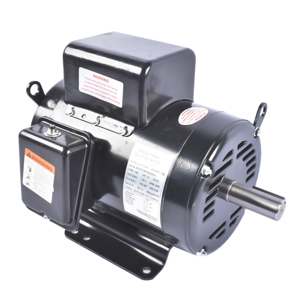 7.5HP Air Compressor Electric Motor 3450RPM 184T Frame 230V Single Phase 2-3/4" Shaft Length-2