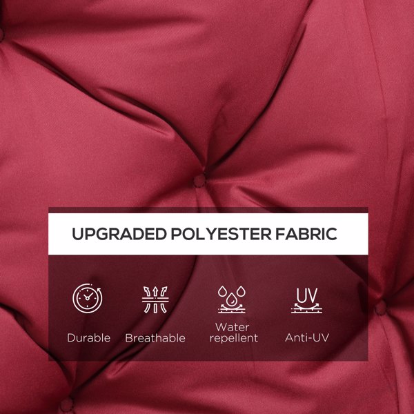 Set of 4 Outdoor Chair Cushion-3