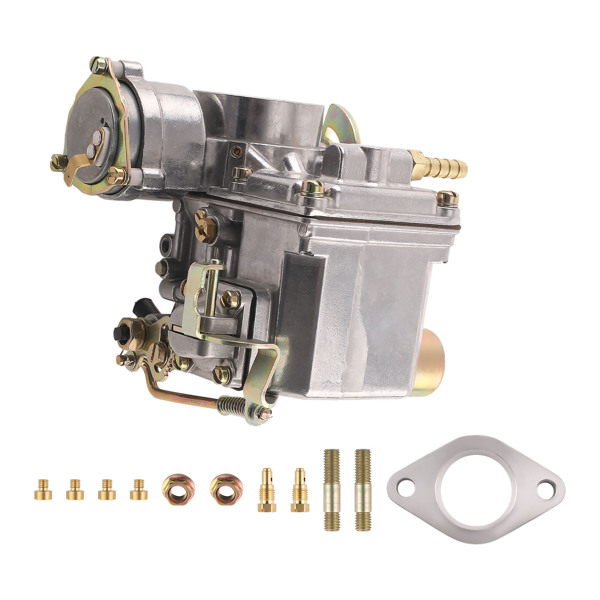 39 PICT-3 Carburetor Fit for VW Beetle 1971-1979 Automatic Choke 113129031K 39mm Fits For any 1600cc VW Air cooled Type 1 engines 98-1289-B, 113129031K-6