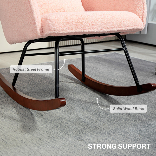 Rocking Chair ( Amazon Shipping)（Prohibited by WalMart）-5