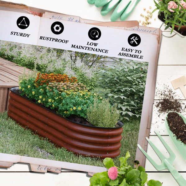 Metal Planter Box-6