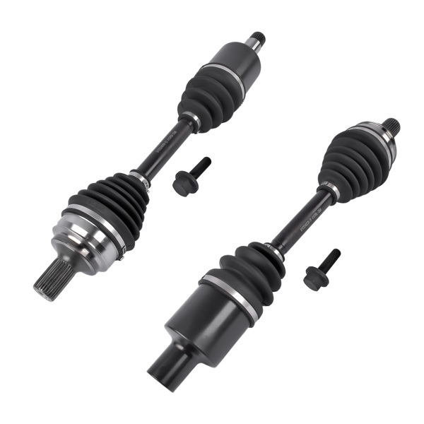 Front Left & Right Side CV Axle Shaft Fit for Mercedes C300 W205 2015-2017 L4 2.0L 4Matic Model C400 W205 2015 V6 3.0L C450 AMG W205 2016 V6 3.0L 2053309902 2053300003-3