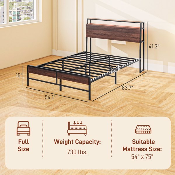Metal Bed Frame-2