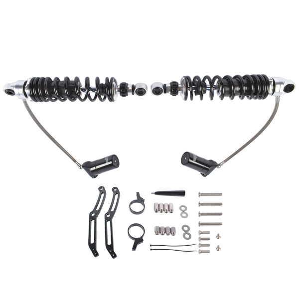 减震器 Remote Reservoir Rear Suspension Shocks Fit for Harley Electra Road Glide 2014-2024-6