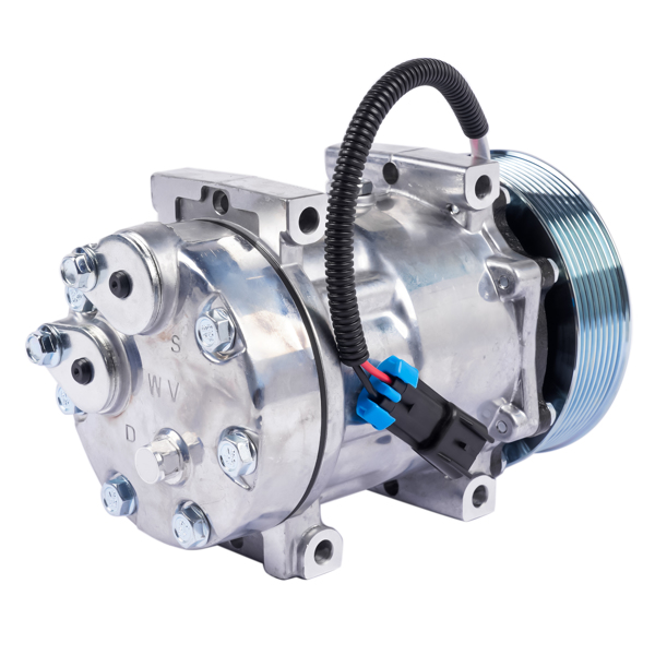 A/C Compressor Replacement for 2006-2007 Volvo VNL VNM Base L6 20501067 4493SAN ABPN83304554 5385 4286U1-6