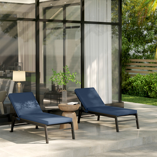 Set of 4 Outdoor Chair Cushion-7