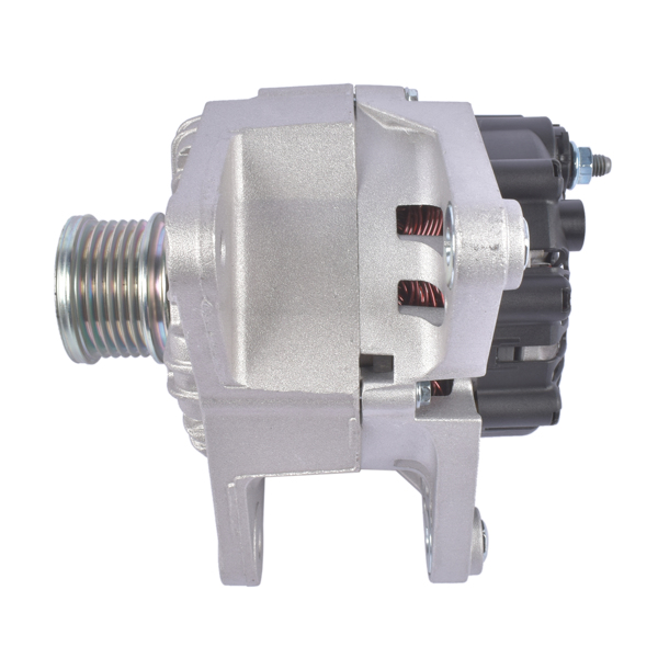 12V 110A Alternator with 6-Groove Pulley Fits for Nissan Sentra Sedan 1.8L L4 2013-2019 Clockwise Rotation 23100-3SH2B-2