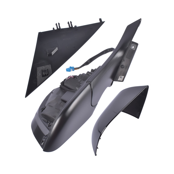 Right Passenger Side Mirror Heated Power Fold Black Fit for Tesla Model 3 M3 2017-2023 ABS Plastic Front Side View 13PIN Memory Recall Power Glass Adjusted 51167177128-7