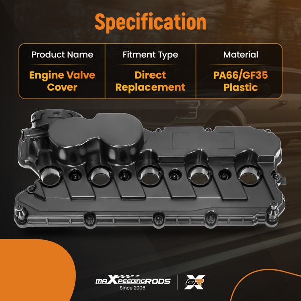 Engine Valve Cover & Gasket Fit for  VW Beetle Golf Jetta Passat 2.5L 06-14 264-907-2