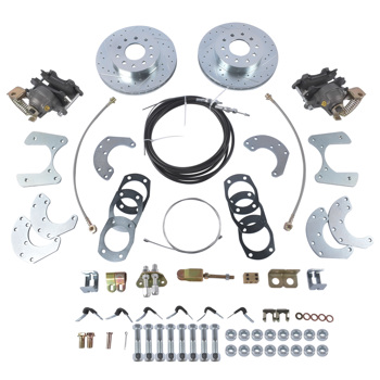 刹车盘套装 Rear Disc Brake Conversion Kit with Rotors Fit for Chevrolet Bel Air 3.8L l6 4.3L 4.6L V8 1955-1957