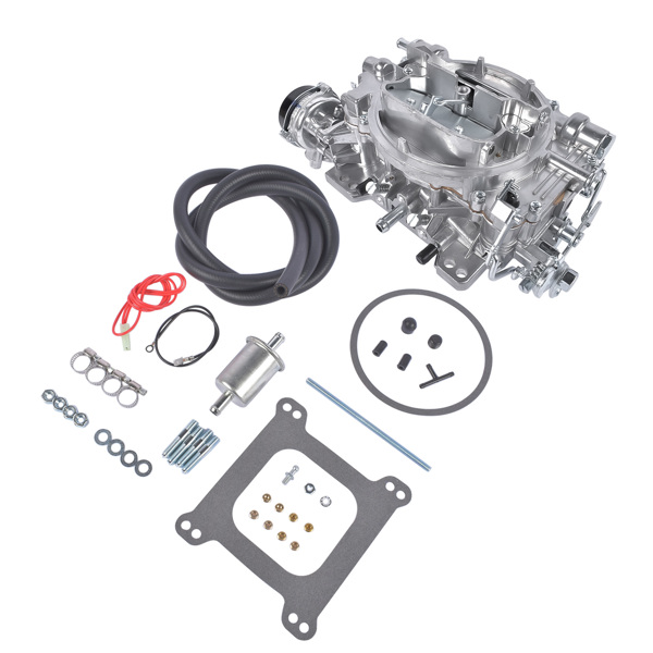 500 CFM Carburetor for Small-Block and Big-Block Engines with Either Dual- or Single-Plane Intake Manifolds 1903 AVS2 Series Electric Choke 4Barrel 1903-500 Aluminum Square Flange-4