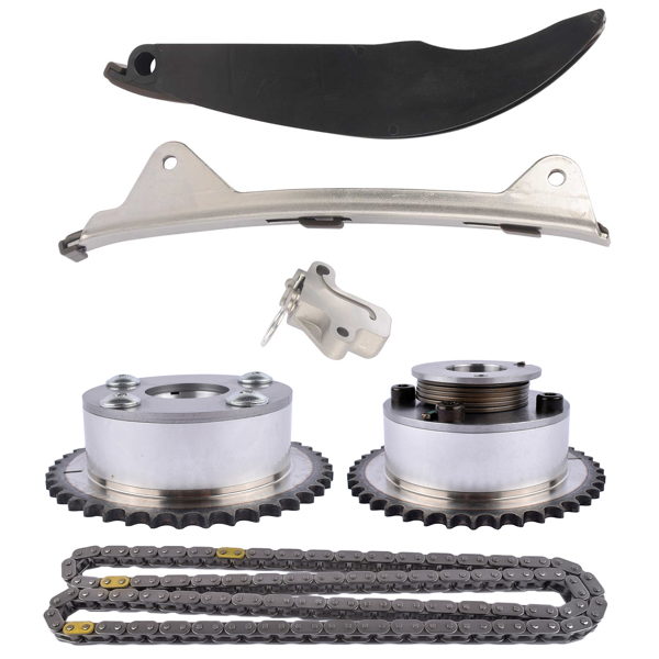 Timing Chain Kit & VVT Gear Fit for Kia Forte5 Forte Soul Hyundai Elantra Tucson Elantra GT 2.0L 2014-2021 243502E201 243702E200 243212E200-2