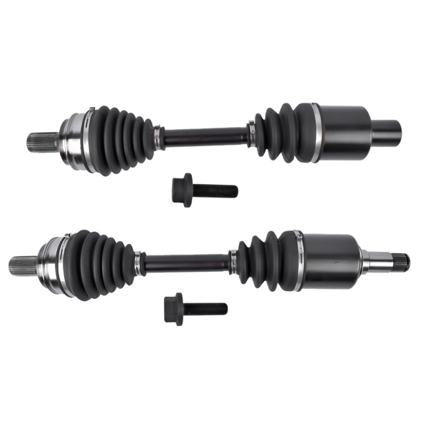 Front Left & Right Side CV Axle Shaft Fit for Mercedes C300 W205 2015-2017 L4 2.0L 4Matic Model C400 W205 2015 V6 3.0L C450 AMG W205 2016 V6 3.0L 2053309902 2053300003-6