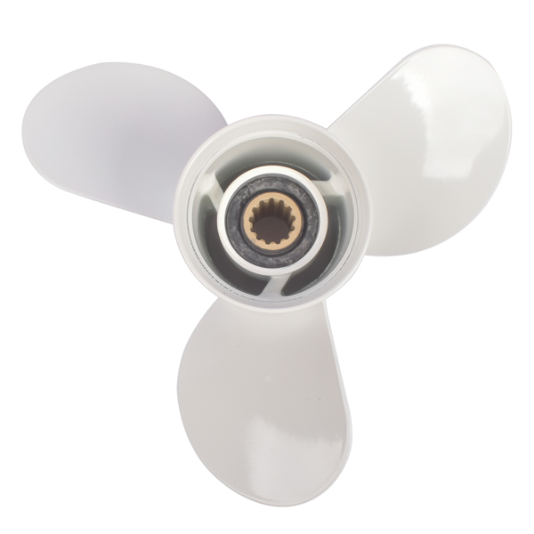 Fit for Yamaha 11x15 Aluminum Propeller Outboard Engine 25-60HP 13 Spline 4-Stroke 69W-45943-00-EL-7