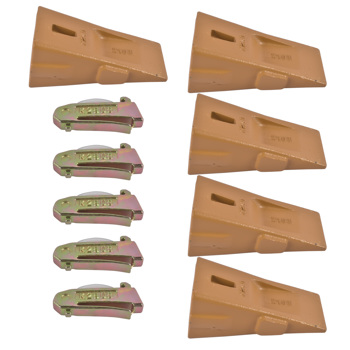 X290 Sharp Bucket Teeth/Tooth with K290S Flexpins Fit for Mini Excavator 5Pcs